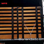 Carrocería tipo Estacas para transporte de Material de Construcción