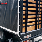 Carrocería tipo Estacas para transporte de Material de Construcción