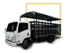 Carrocería de estacas para transporte abierto