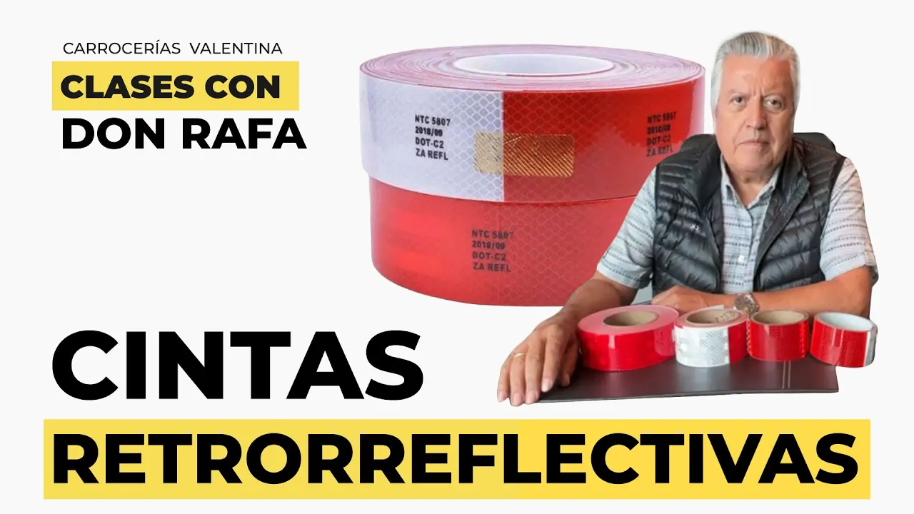 cintas reflectivas camión