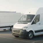 Vans de trabajo de diferentes tamaños para comparar necesidades de operación